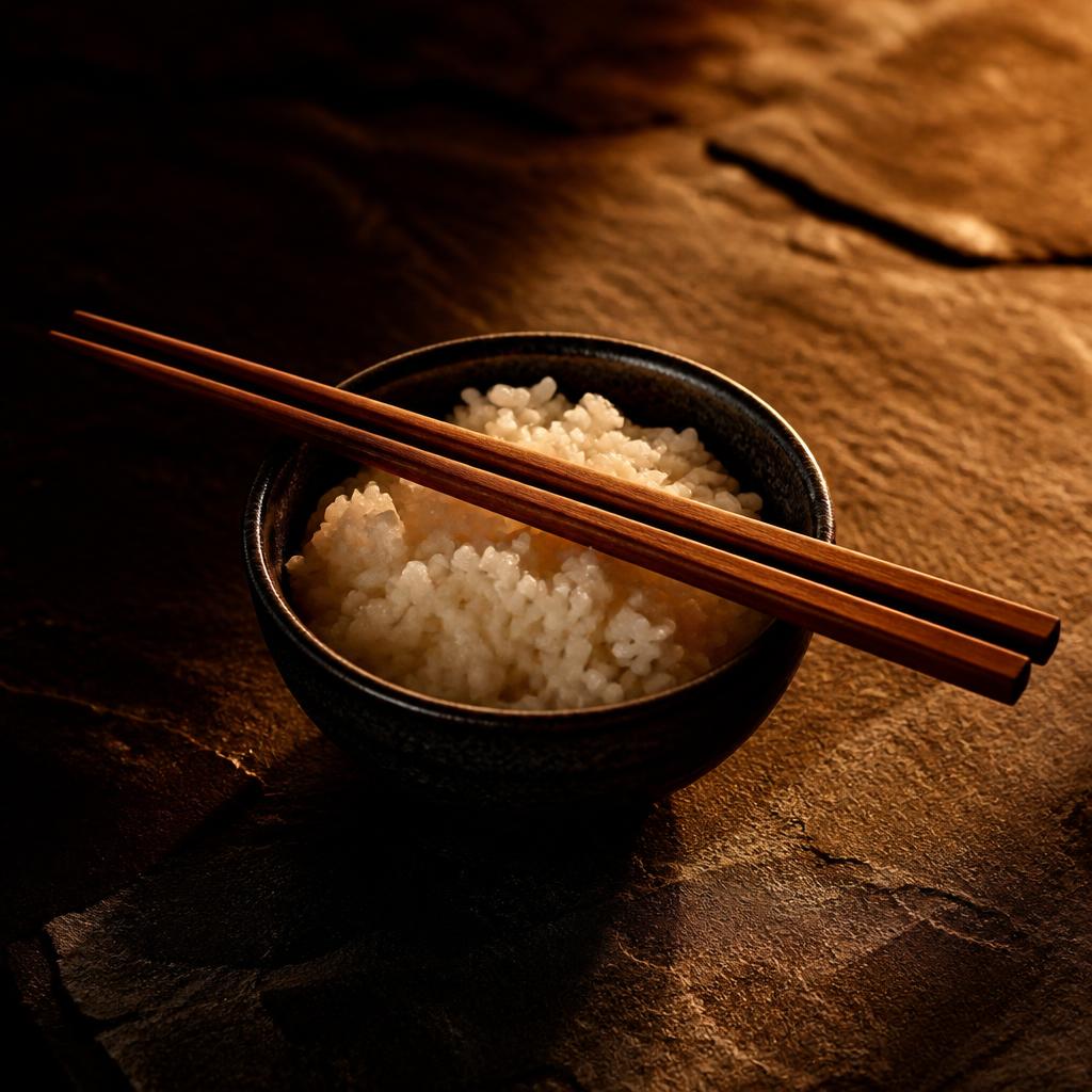 Chopsticks och risskål